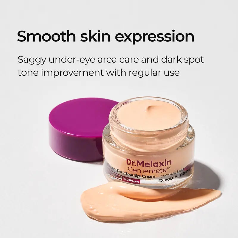 [Dr.Melaxin Official] Calcium Dark Spot Eye Cream | Dark Circle, Anti-aging, Sagging, Elasticity | Korean Cosmetics